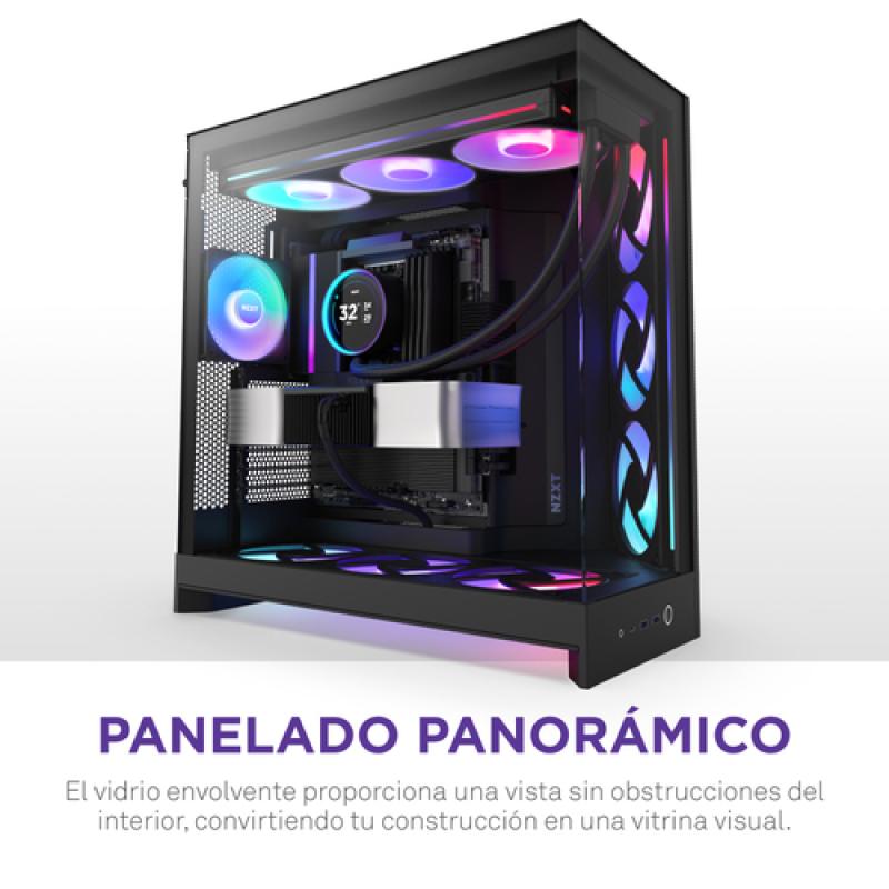 NZXT H9 Flow RGB (2025) Negro