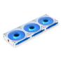 Lian Li Uni Fan SL-INF 120 Wireless ARGB Reverse Blade 120mm Triple Pack Blanco