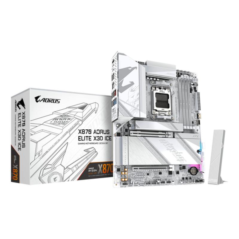 Gigabyte X870 AORUS ELITE X3D ICE Socket AM5