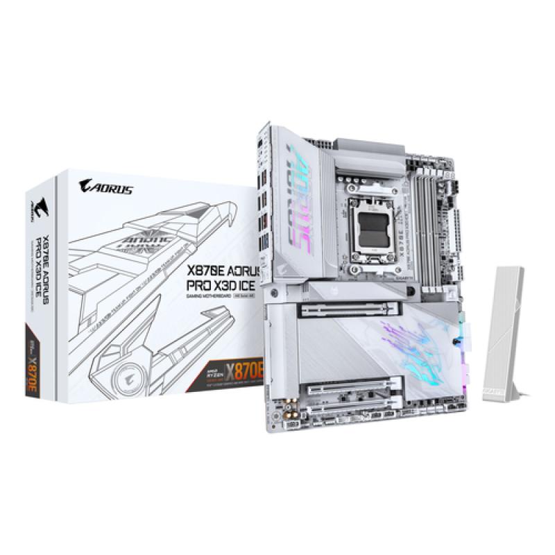 Gigabyte X870E AORUS PRO X3D ICE Socket AM5