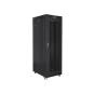 ARRMARIO LANBERG RACK 19" 37U 800X1000 FLAT PACK PUERTA PERFORADA CON LCD NEGRO