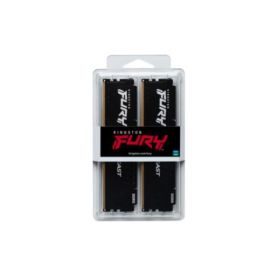 Kingston Fury Beast 128GB 4x32GB 5600MHz CL40 XMP Negro