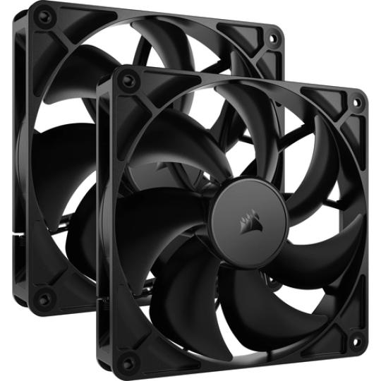 Corsair RS140 PWM 140mm Dual Pack Negro