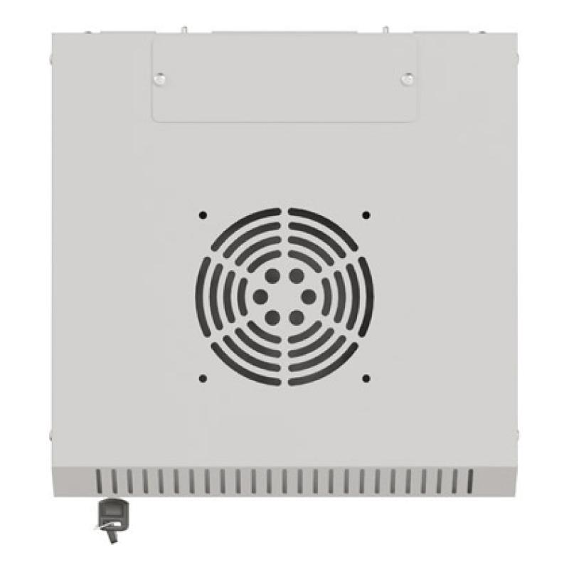 ARMARIO LANBERG MURAL RACK 10" 6U/300X300 FLAT PACK GRIS PUERTA CRISTAL