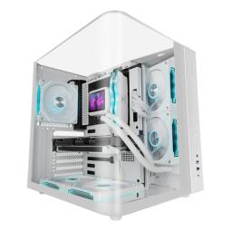 CAJA ATX CUBE MARS GAMING MCINFINIOLITEW BLANCA CRISTAL TEMPLADO CURVO GPU 325mm