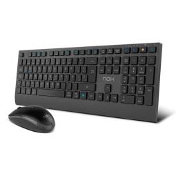 COMBO TECLADO-RATON NOX LITE DUO INALAMBRICO ES NEGRO