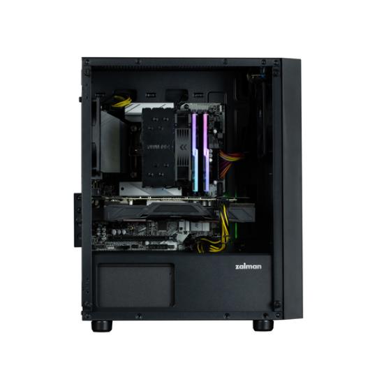 CAJA ZALMAN T3 PLUS MATX MINI TORRE 2XVENT NEGRA