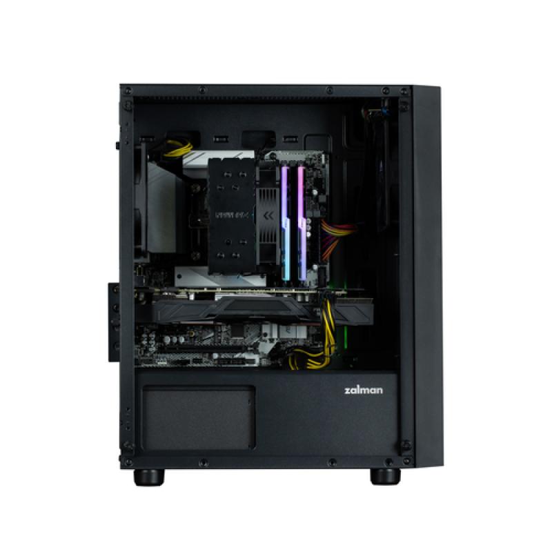 CAJA ZALMAN T3 PLUS MATX MINI TORRE 2XVENT NEGRA