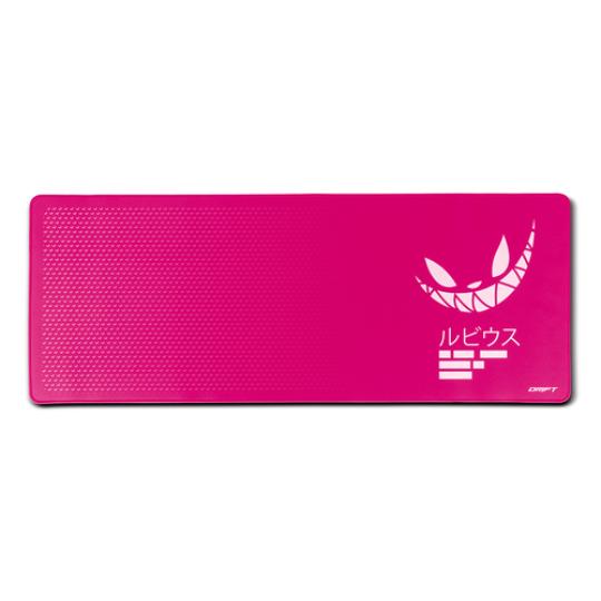 ALFOMBRILLA GAMING DRIFT EDICION ESPECIAL EL RUBIUS ROSA XL 900 X 350 X 3 MM