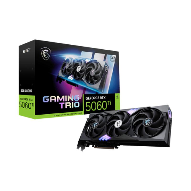 TARJETA GRAFICA MSI GEFORCE RTX 5060 TI 8G GAMING TRIO OC