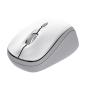 Trust Ivy+ Raton Inalambrico Bluetooth 1600dpi - 3 Botones - Uso Ambidiestro - 3 dispositivos - Color Blanco