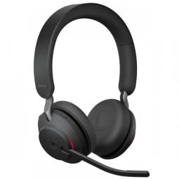 Jabra Evolve2 65 MS Stereo Auriculares con Microfono Bluetooth - Cancelacion de Ruido - Autonomia hasta 37h - Diadema Ajustable 