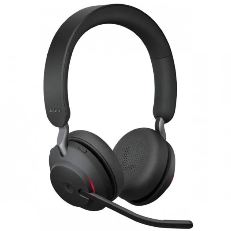 Jabra Evolve2 65 MS Stereo Auriculares con Microfono Bluetooth - Cancelacion de Ruido - Autonomia hasta 37h - Diadema Ajustable 