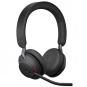 Jabra Evolve2 65 MS Stereo Auriculares con Microfono Bluetooth - Cancelacion de Ruido - Autonomia hasta 37h - Diadema Ajustable 