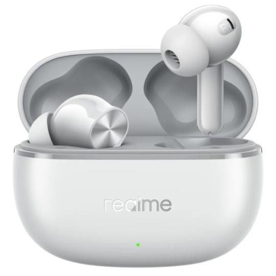 Realme Buds T200 Lite Auriculares True Wireless - Bluetooth 5.4 - 4 Microfonos - 7 Horas Autonomia - Color Gris