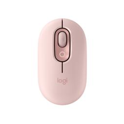 Logitech POP Mouse Raton Inalambrico 1000dpi - 4 botones - Multidispositivo - Color Rosado