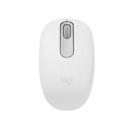 Logitech M196 Raton Inalambrico 1000dpi - 3 Botones - Uso Ambidiestro - Color Blanco Crudo