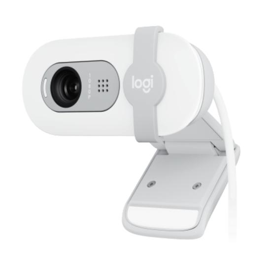 Logitech Brio 100 Webcam Full HD - 2 Megapixeles - Antirreflectante - Color Blanco Crudo