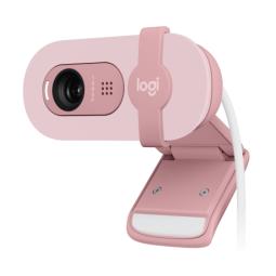 Logitech Brio 100 Webcam Full HD - 2 Megapixeles - Antirreflectante - Rosado