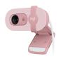 Logitech Brio 100 Webcam Full HD - 2 Megapixeles - Antirreflectante - Rosado