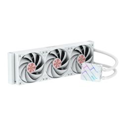 Abysm Oceanic TIDE 360 ARGB Kit de Refrigeracion Liquida - 3 Ventiladores de 120mm - Iluminacion ARGB - Bomba 2500rpm - Tubos de