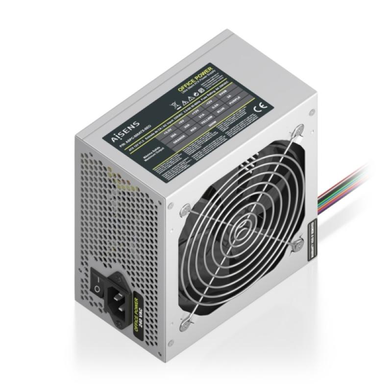 Aisens ASPC-500ATX-SEO Fuente de Alimentacion 500W ATX OEM - Ventilador 120mm