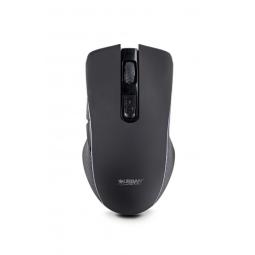 Urban Factory Onlee Raton Bluetooth 2.4Ghz - 1000-2400dpi - Bateria Recargable de 280mAh - 6 Botones - Uso Ambidiestro - Color N