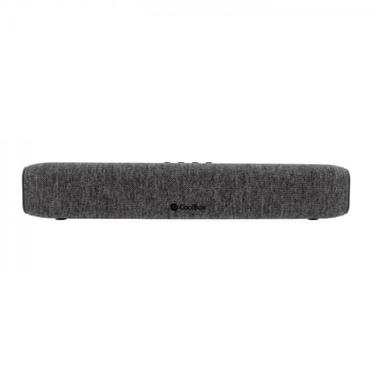 Coolbox BAND BS23 Barra de Sonido 10W - Jack 3.5mm - Bluetooth 5.3 - Color Gris
