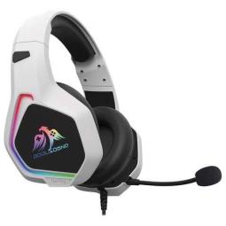 Coolsound G6 Auriculares Gaming con Microfono - USB para Iluminacion LED - Diadema Ajustable - Almohadillas Acolchadas - Control