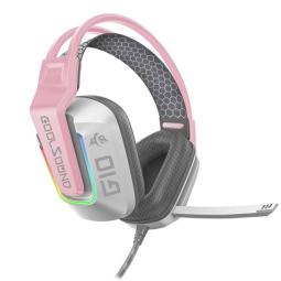 Coolsound Auricular Gaming G10 - Compatible con XBOX, PS5, PS4, Switch y PC - Color Rosa