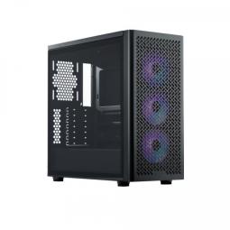 Cooler Master Elite 502 Caja Torre E-ATX - 3 Ventiladores 120mm RGB - Ventana Lateral - Gestion de Cables - Audio - 1xUSB-A - 1x