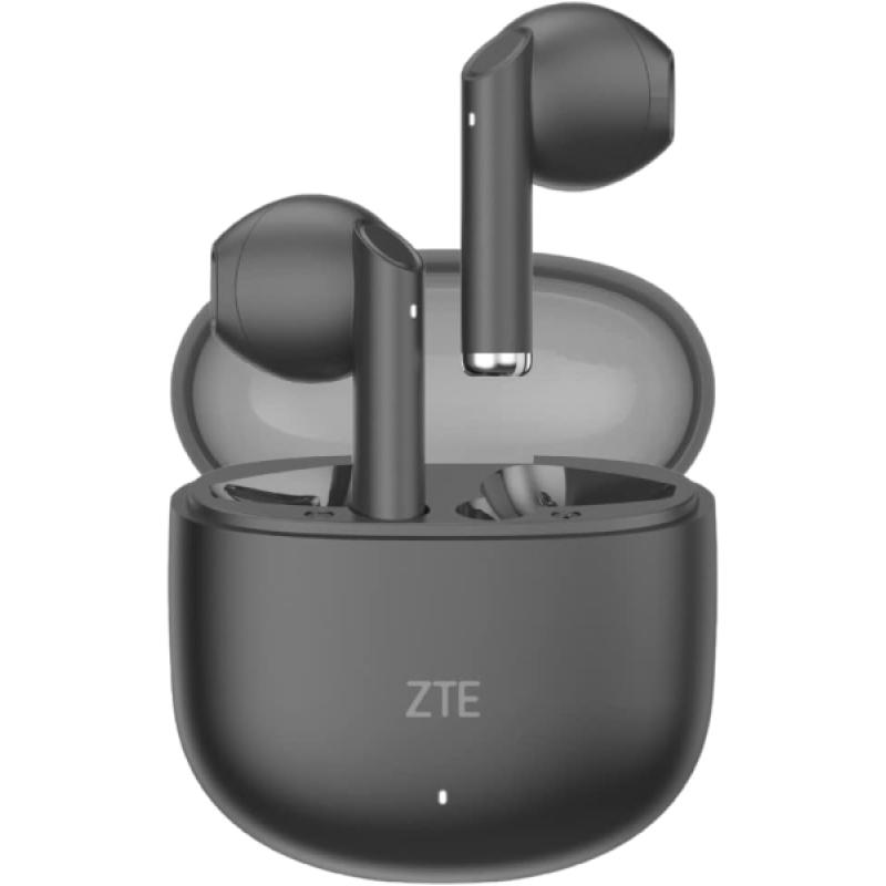 ZTE Buds 2 Auriculares True Wireless - Bluetooth 5.3 - 25h Autonomia - Resistencia IPX4 - Color Negro