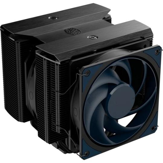 Cooler Master MA824 Disipador CPU - 8 Tubos - Multisocket Universal - Doble Ventilador - Color Negro