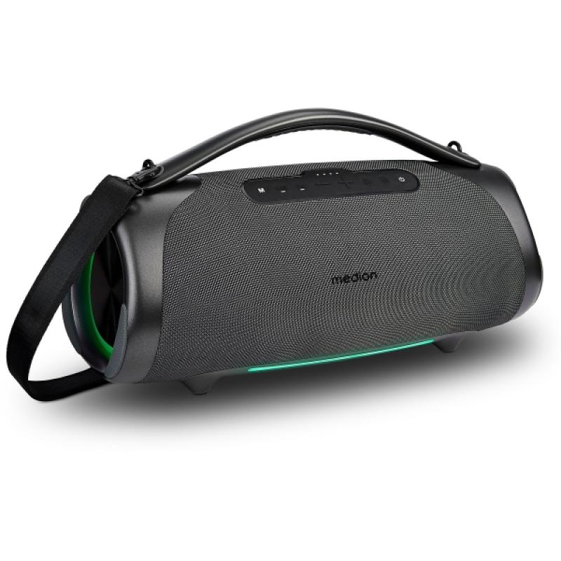 Medion Life P61768 XL Altavoz 50W + 50W RMS - Bluetooth 5.3 - Modo Broadcast - Resistente al Agua - Hasta 30 Horas de Autonomia 