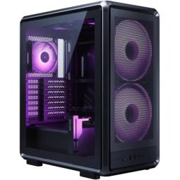 Cooler Master Masterframe 500 Caja Torre E-ATX - 2 Ventiladores 200mm RGB Frontales - Ventana Lateral - Paneles Intercambiables 