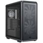 Cooler Master Masterframe 600 Caja Torre E-ATX - 2 Ventiladores 200mm RGB Frontales - 1 Ventilador 120mm RGB Trasero - Ventana L