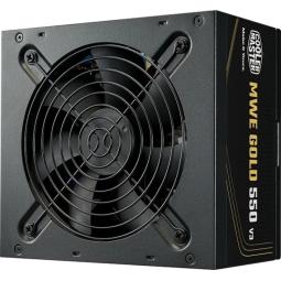 Cooler Master Fuente de Alimentacion 80 Plus Gold 550W ATX 3.1 - PFC Activo - Ventilador 120mm