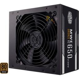 Cooler Master Fuente de Alimentacion 80+ Bronze 650W ATX 3.1 - PFC Activo - Ventilador 120mm