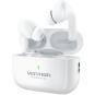 Vention Echo Lite E11 Auriculares Bluetooth 5.4 con Estuche de Carga - True Wireless - 6h Autonomia - Color Blanco