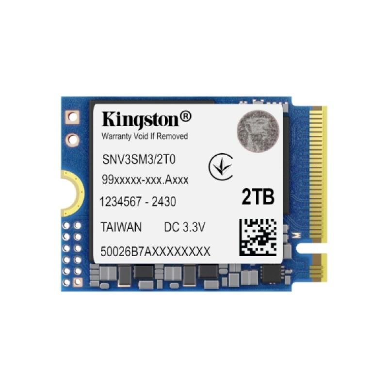 Kingston NV3 Disco Duro Solido SSD M2 2230 2TB PCIe 4.0 NVMe 3D NAND