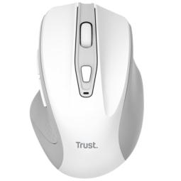 Trust Nito Raton Inalambrico USB 2.4GHz 800-2200DPI - 5 Botones - Silencioso - Color Blanco