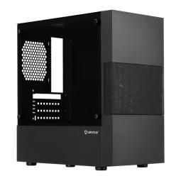 Unykach Aero C25 Caja MicroATX - Fuente de Alimentacion 500W Incluida - Tamaño Disco Soportado 3.5", 2.5" - USB-A 3.0 y Audio