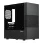Unykach Aero C25 Caja MicroATX - Fuente de Alimentacion 500W Incluida - Tamaño Disco Soportado 3.5", 2.5" - USB-A 3.0 y Audio