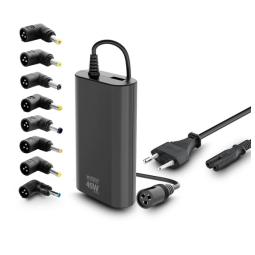 Urban Factory Alee Cargador Universal para Portatil de 45W - 1x USB-A - Color Negro