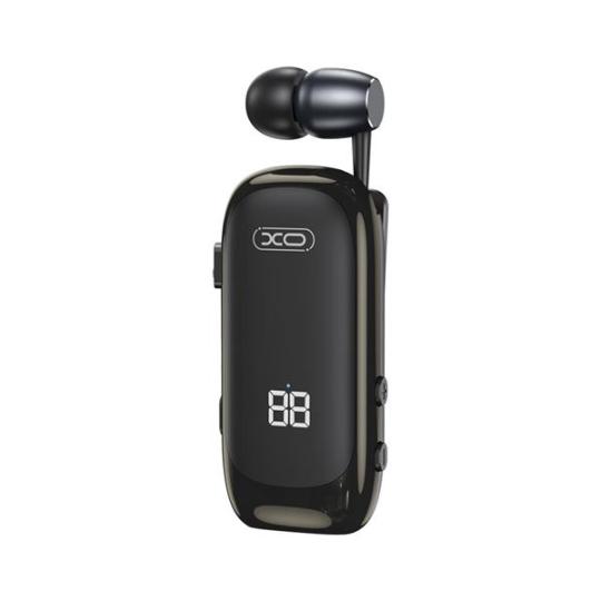 XO BE51 Auricular Bluetooth 5.4 con Microfono de Solapa - Cancelacion de Ruido ENC - Color Negro
