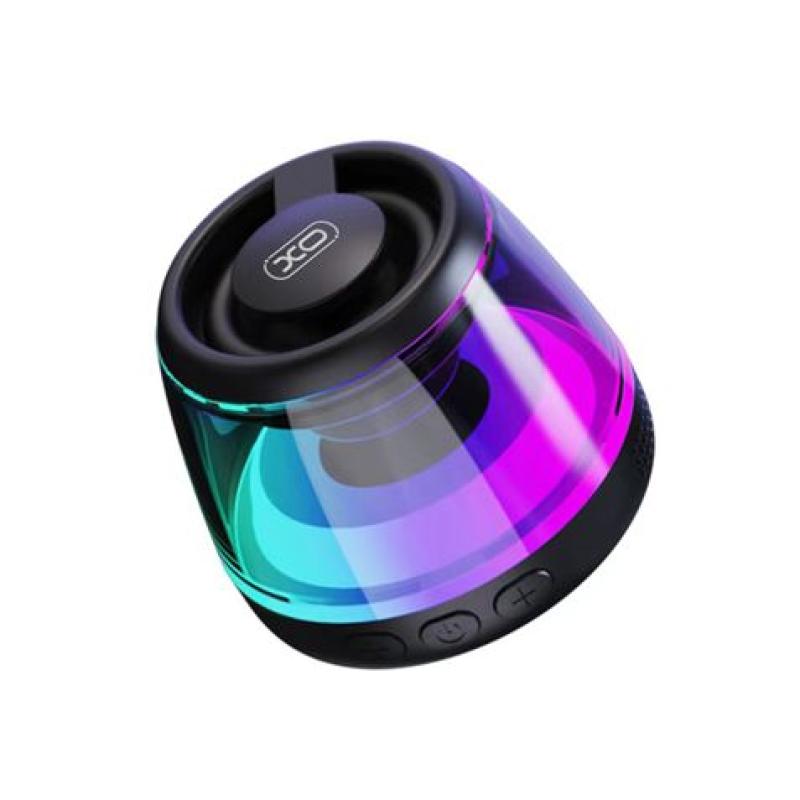 XO F62 Mini Altavoz Bluetooth Sobremesa - Bluetooth 5.3 - 5W - Base Magnetica - Colgador y Aro Magsafe - Iluminacion RGB - Color