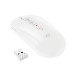XO M13 Raton Inalambrico - Bluetooth y RF 2.4GHz - 1600DPI - Color Blanco