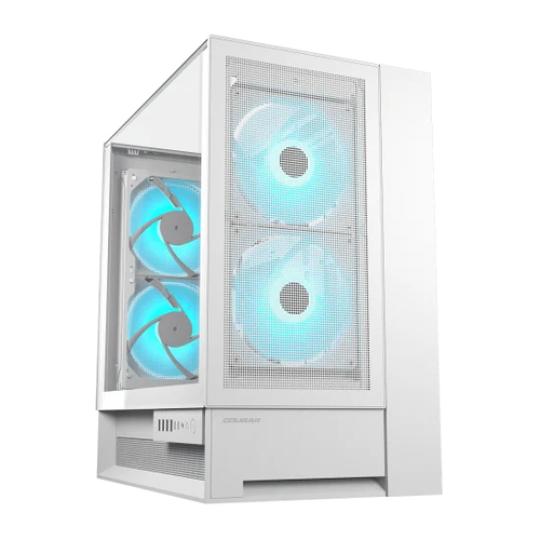 Cougar caja miditorre omnyx blanco