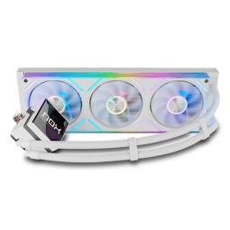 REFRIGERACION LIQUIDA NOX M-360 LCD 3XVENT 120MM PWM ARGB BLANCO