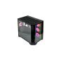L-Link Nova Caja ATX - Cristal Templado Continuo - 4 Ventiladores RGB - USB 3.0 - Color Negro